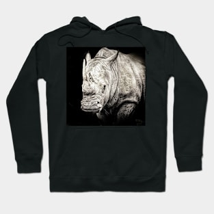 Rustic Rhino Hoodie